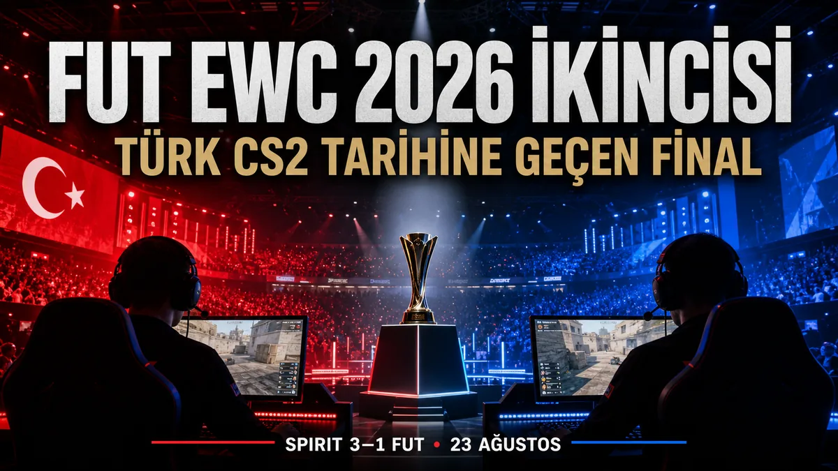 FUT Esports’un EWC 2026 CS2 dünya ikinciliği