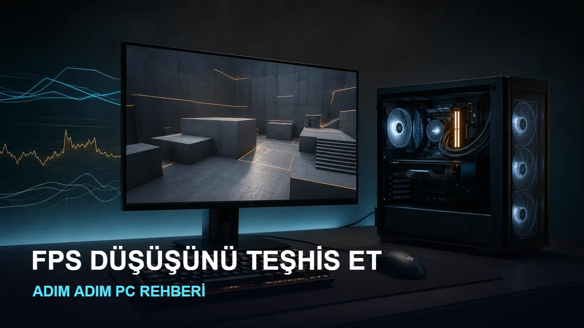 PC Oyunlarında FPS Düşüşü Nasıl Teşhis Edilir? Adım Adım Rehber